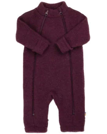 Joha Ulddragt 2i1 Lynlås Blomme