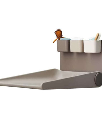 Leander Wally Væghængt Puslebord Cappuccino 5707770601745