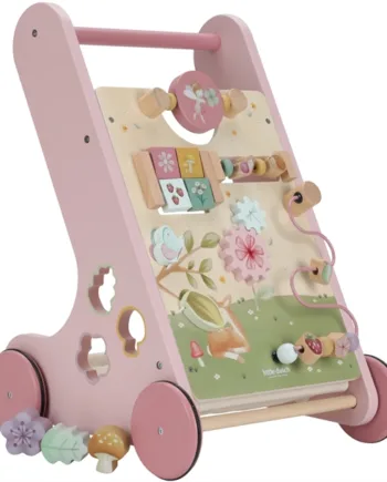 Little Dutch Multiaktivitets Gåvogn Træ Fairy Garden 8713291773325