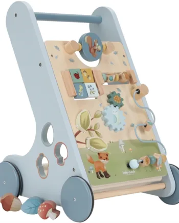 Little Dutch Multiaktivitets Gåvogn Træ Forest Friends 8713291772328
