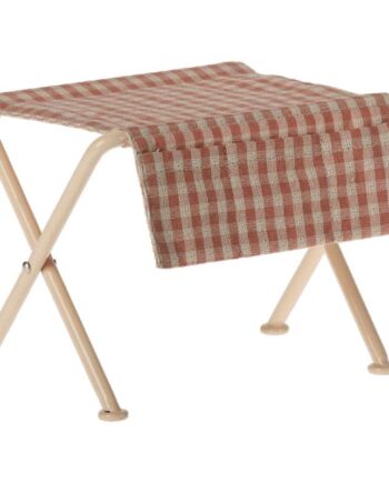 Maileg Puslebord Miniature Rødternet 5707304119425