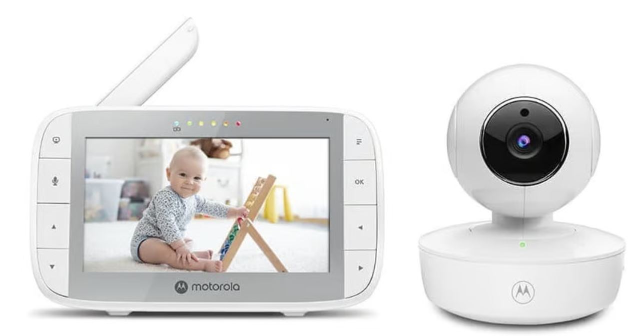 Motorola Vm55 Video Babyalarm Med Kamera Ampquot Skærm 5055374710241