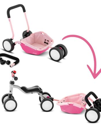 Puky Traily Gåvogn Cykelanhænger Retro Rose 4015731066177