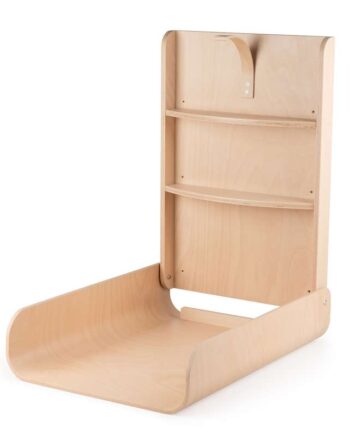 Sebra Væghængt Puslebord Wooden Edition 5704680070852