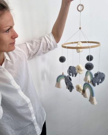 Uro Med Elefanter Blå